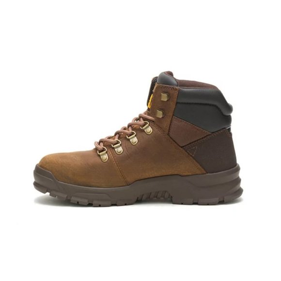 Men's Caterpillar Charge Waterproof Alloy Toe Work Boot Brown‎ Size 11 - Picture 3 of 6